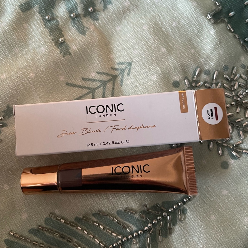 ICONIC London Sheer Blush - Berry Bloom New never used